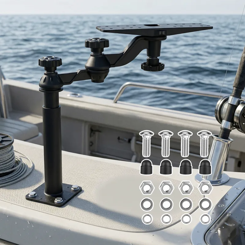 Fish Finder - Telescoping Fish Finder Mount for Boats,for