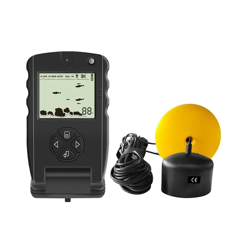 Fish Finder Transducer - New Portable Fish Finder, Ice Fishing
