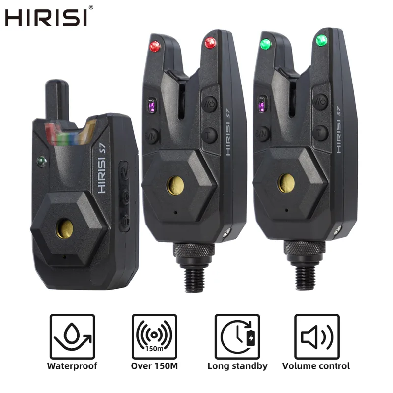 Bite Alarm - Hirisi Carp Fishing Alarm Set Waterproof