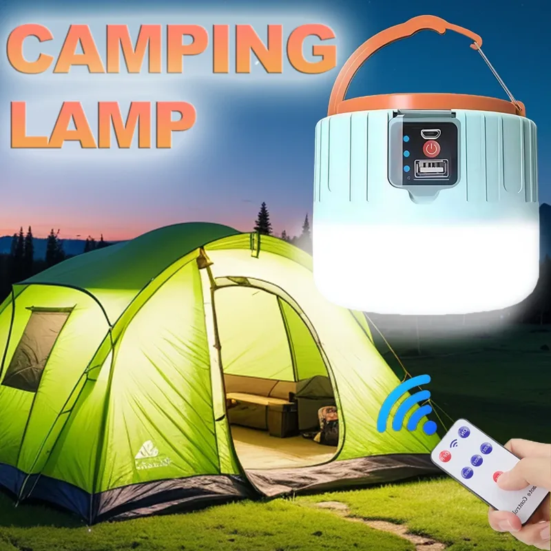 Fishing Light - Solar Camping Lantern Rechargeable LED Portable