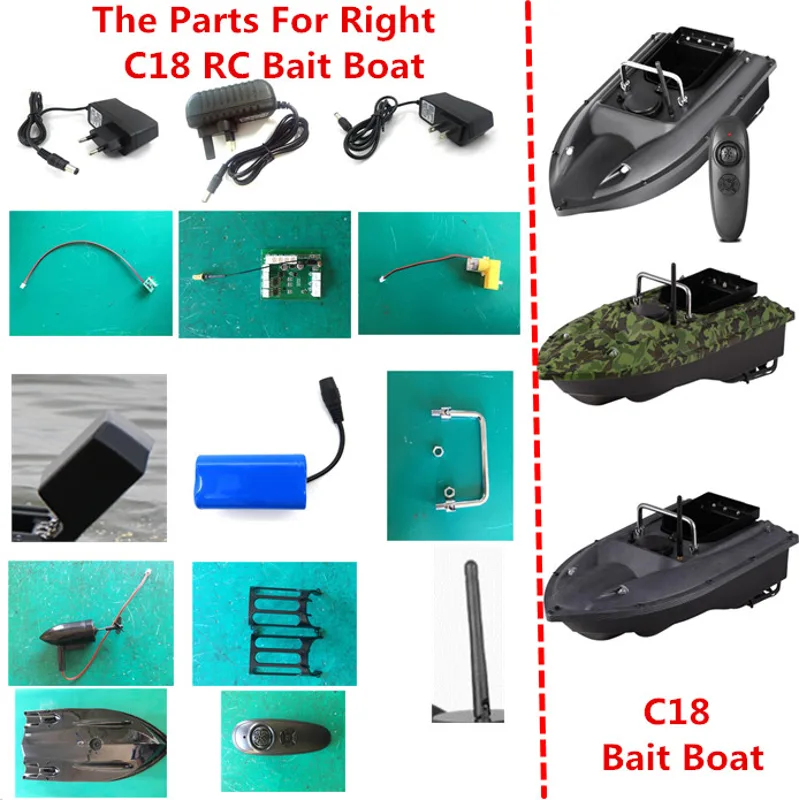 Fish Finder Charger - C18 Remote Control RC Fish Finder