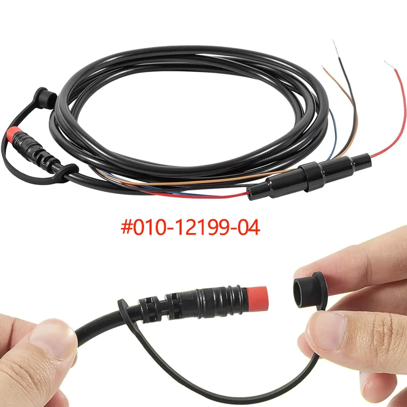 Fish Finder Cable - Marine 4-Pin Power Cable Connect Adaptor