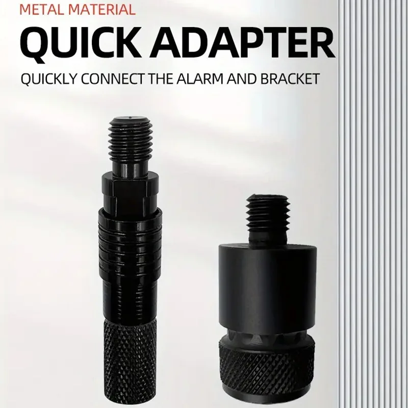 Bite Indicator - 1pc/2pcs/3pcs/4pcs Aluminum Fishing Rod Bracket Connector