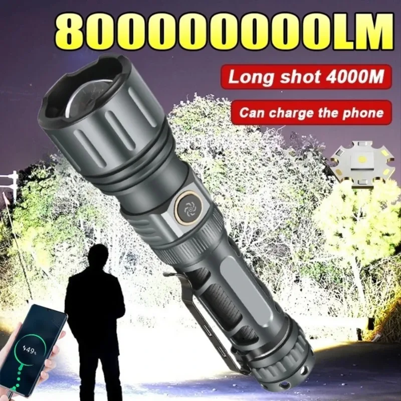 Fishing Light - Super Bright Flashlight Portable Rechargeable LED