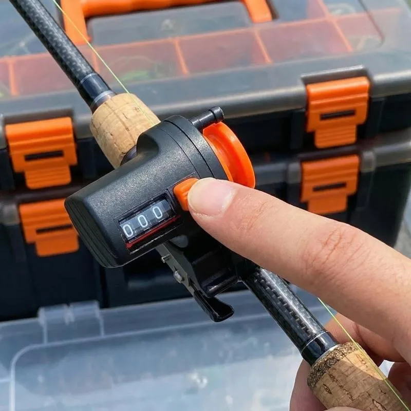 Fish Finder Transducer - 0-999M Fishing Line Counter Depth Length