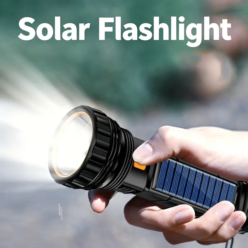 Fishing Light - 1PC Multi-function Solar LED Flashlight Outdoor