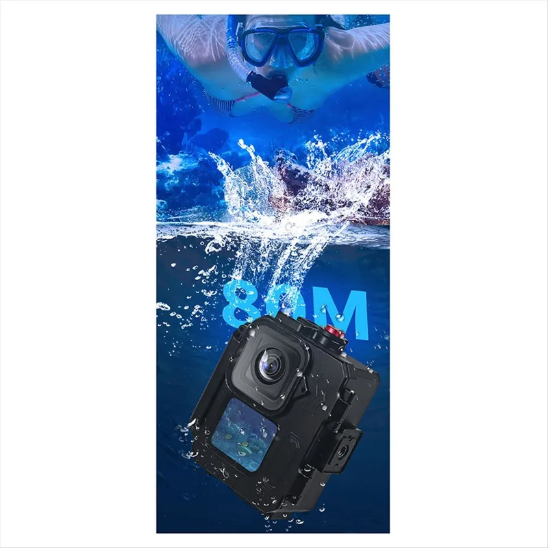 Underwater Camera - N05R 80M Waterproof Case Aluminium Frame