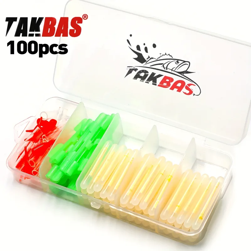 Bite Alarm - 100PCS Fishing Glow Sticks Set, Rod