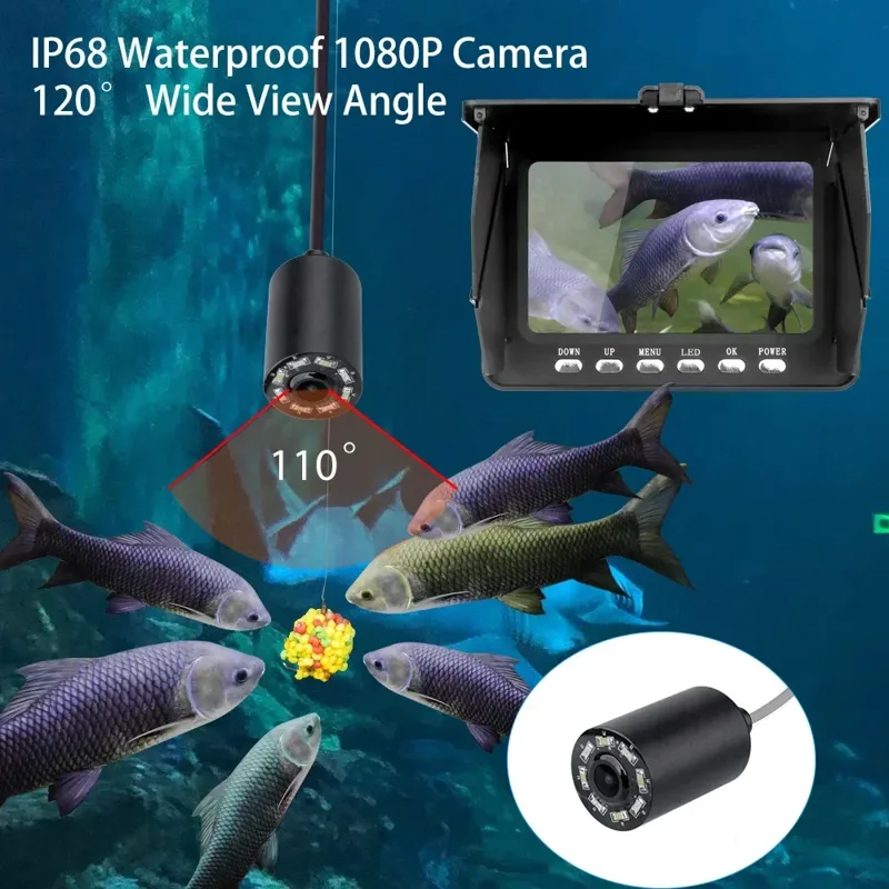 Fish Finder 5.0 Inch LCD Displ - Fishing Camera 评论和价格