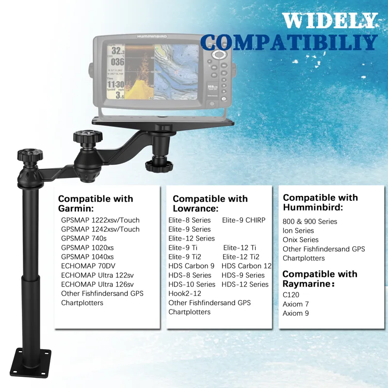 Telescoping Fish Finder Mount  - Fish Finder 评论和价格