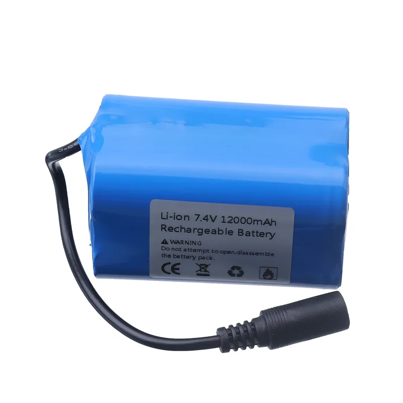 7.4V 12000mAh Battery with USB - Fish Finder Charger 评论和价格