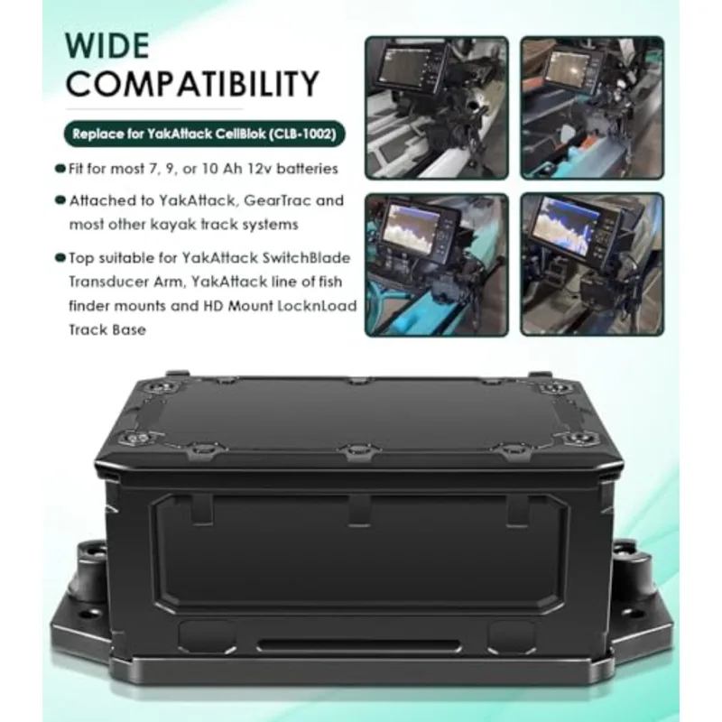 Track Mounted Battery Box for  - Fish Finder Mount 评论和价格