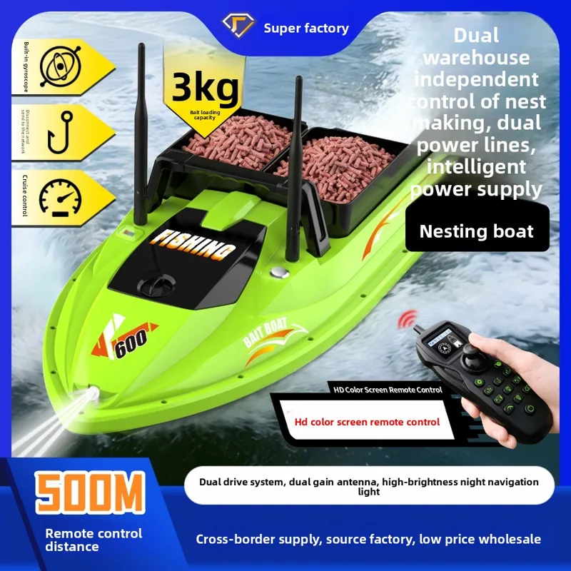 500M RC Fishing Bait Boat Dual - Fish Finder Cable 评论和价格