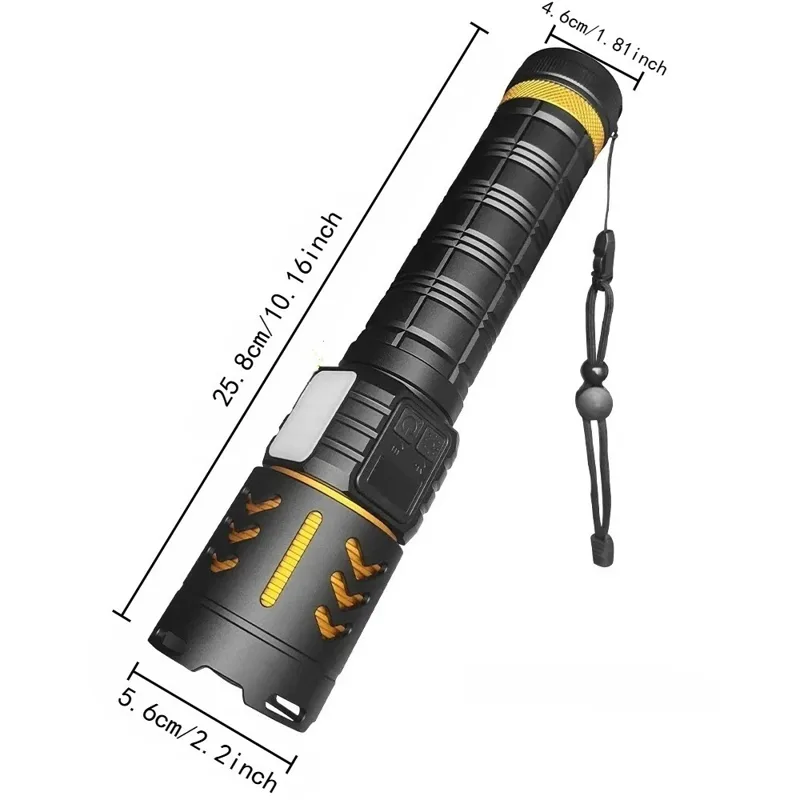 High Power LED Flashlight Zoom - Fishing Light 评论和价格
