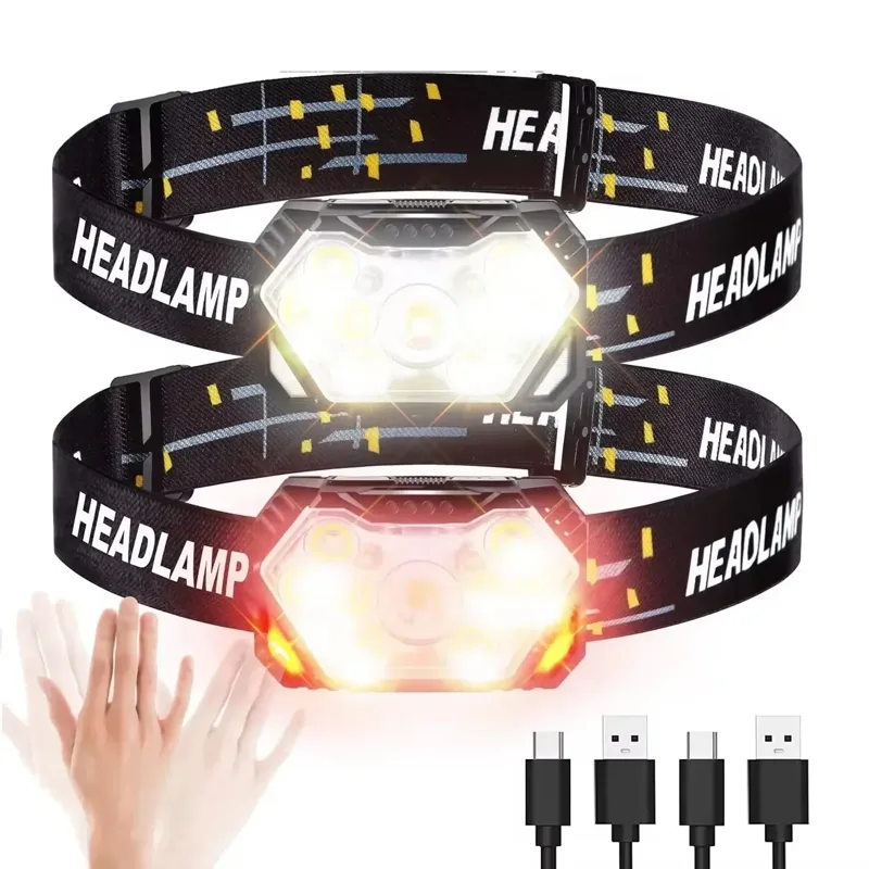 Powerful LED Sensor Headlamp U - Fish Finder Battery 评论和价格