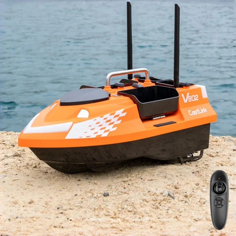 Dual Antenna RC Bait Boat 4 Ba - Fish Finder Cable 评论和价格