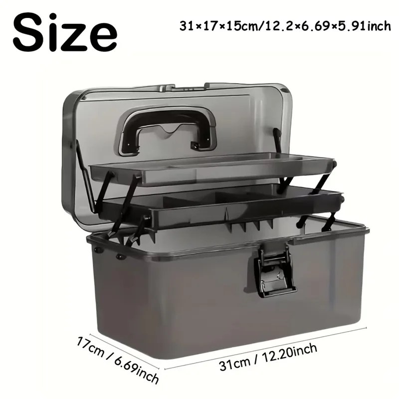 Durable PE Fishing Gear Box |  - Fish Finder Case 评论和价格