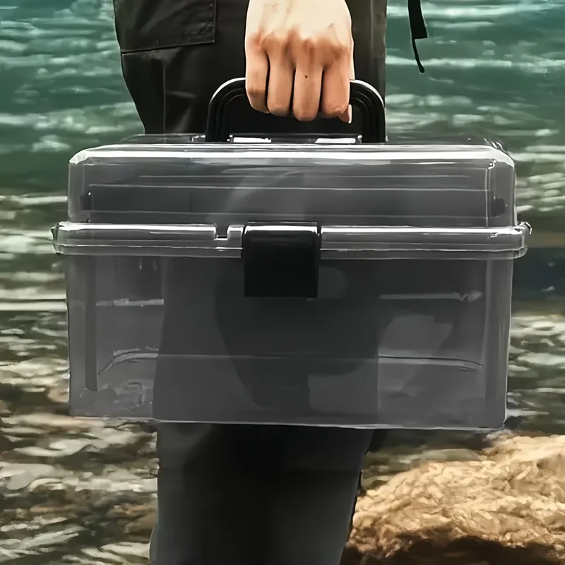 Durable PE Fishing Gear Box |  - Fish Finder Case 评论和价格