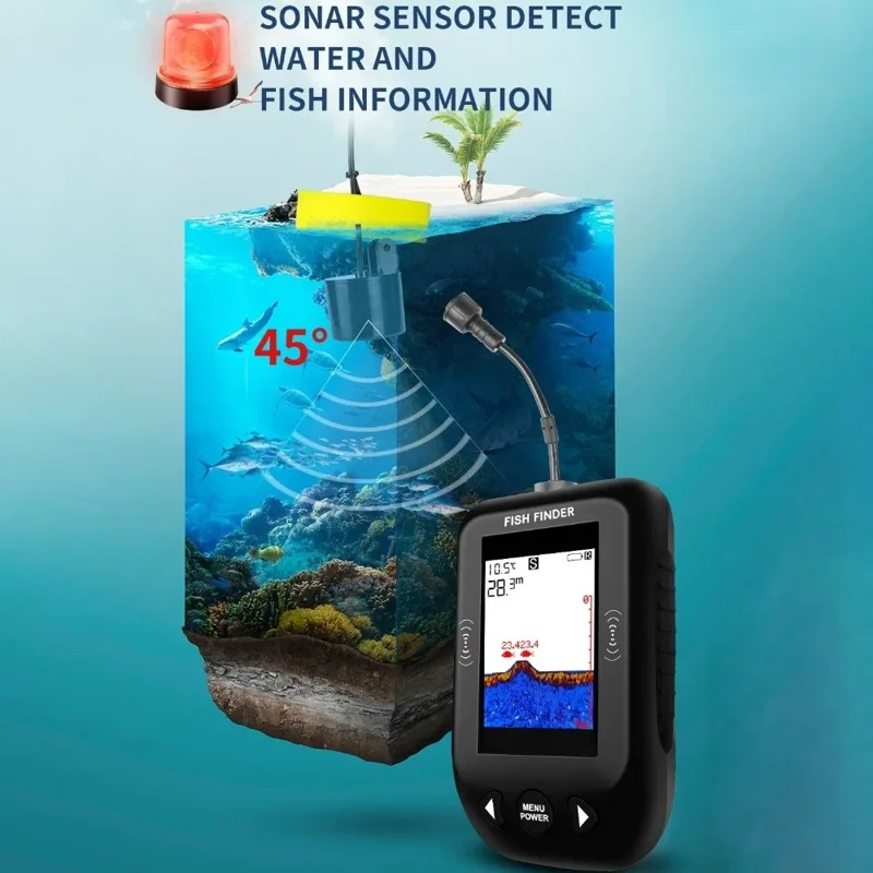 45 Degrees XF03 Fish Finders L - Fish Finder Portable 评论和价格