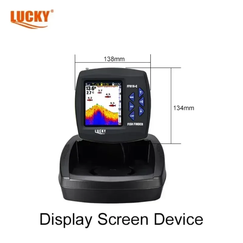 New LUCKY FF918C-WL Color Disp - Fish Finder 评论和价格