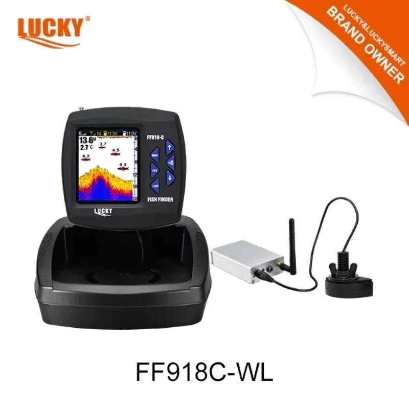 New LUCKY FF918C-WL Color Disp - Fish Finder 评论和价格