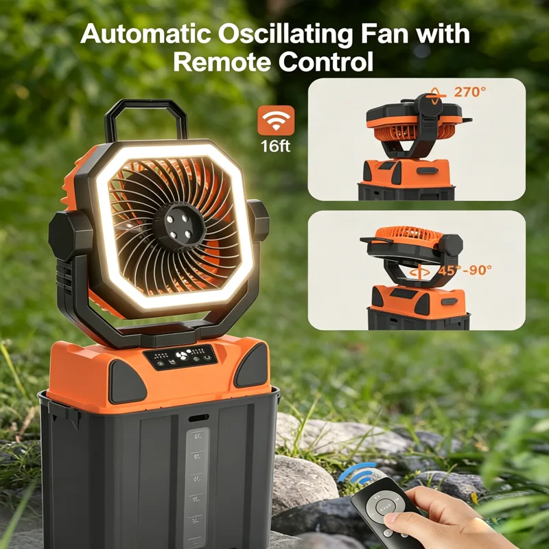 30000mAh Spray Camping Fan wit - Fish Finder Battery 评论和价格