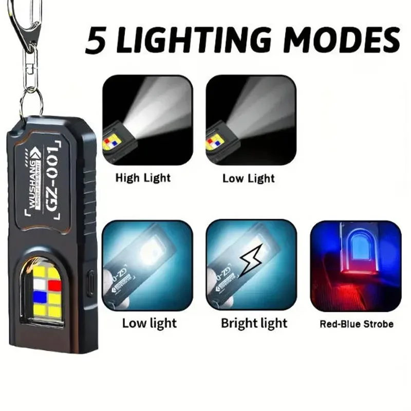 Powerful Mini COB LED Keychain - Fishing Light 评论和价格
