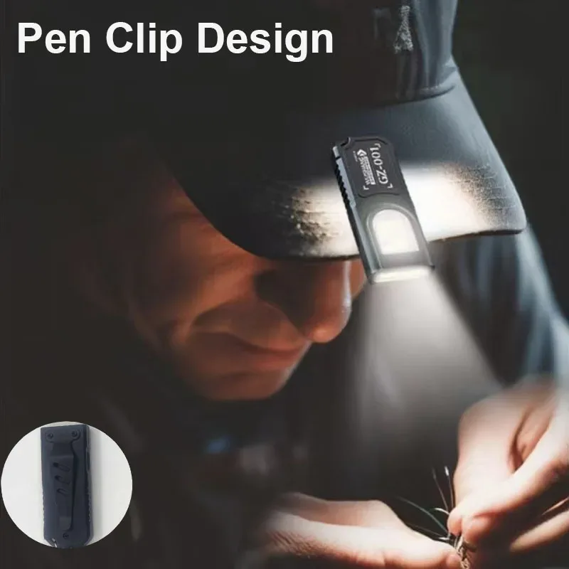Powerful Mini COB LED Keychain - Fishing Light 评论和价格