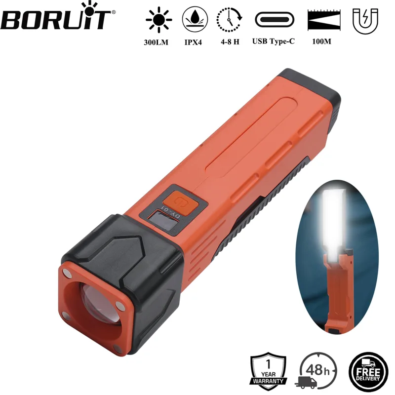 BORUiT 300LM LED Work Light Zo - Fishing Light 评论和价格