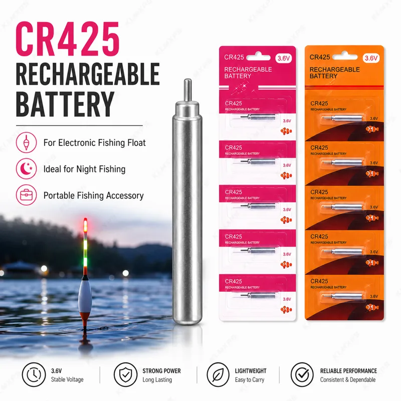 CR425 Rechargeable Battery for - Fish Finder Charger 评论和价格