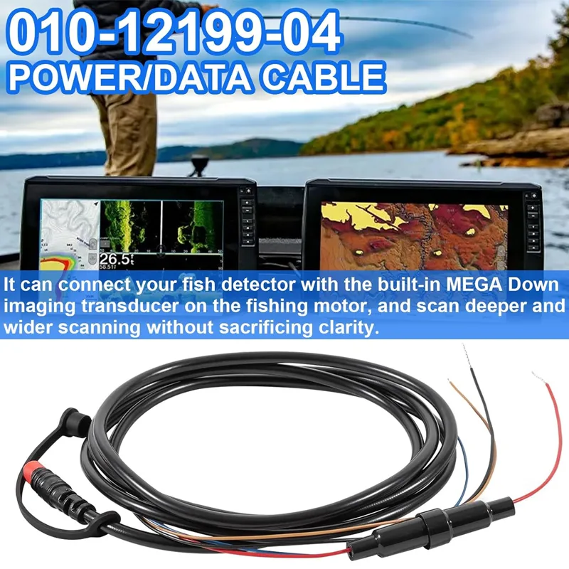 Marine 4-Pin Power Cable Conne - Fish Finder Cable 评论和价格