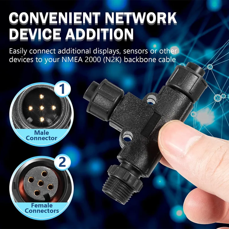 for NMEA 2000 Micro-C T-Connec - Fish Finder Cable 评论和价格