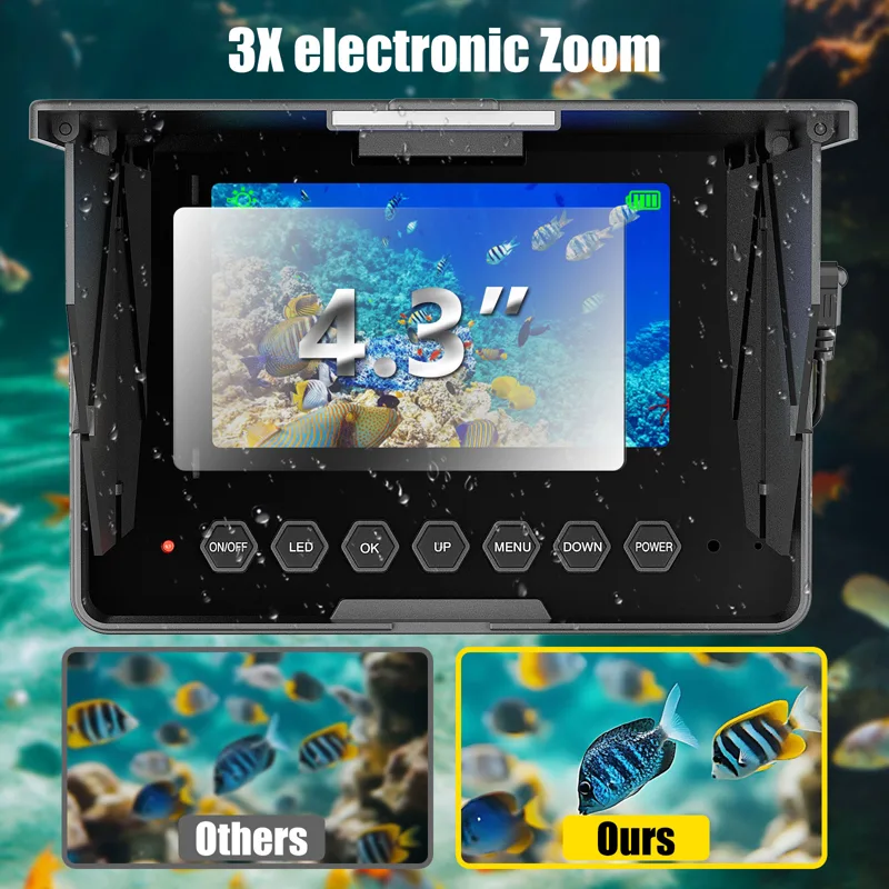 Underwater Fishing Camera - 15 - Fish Finder Battery 评论和价格