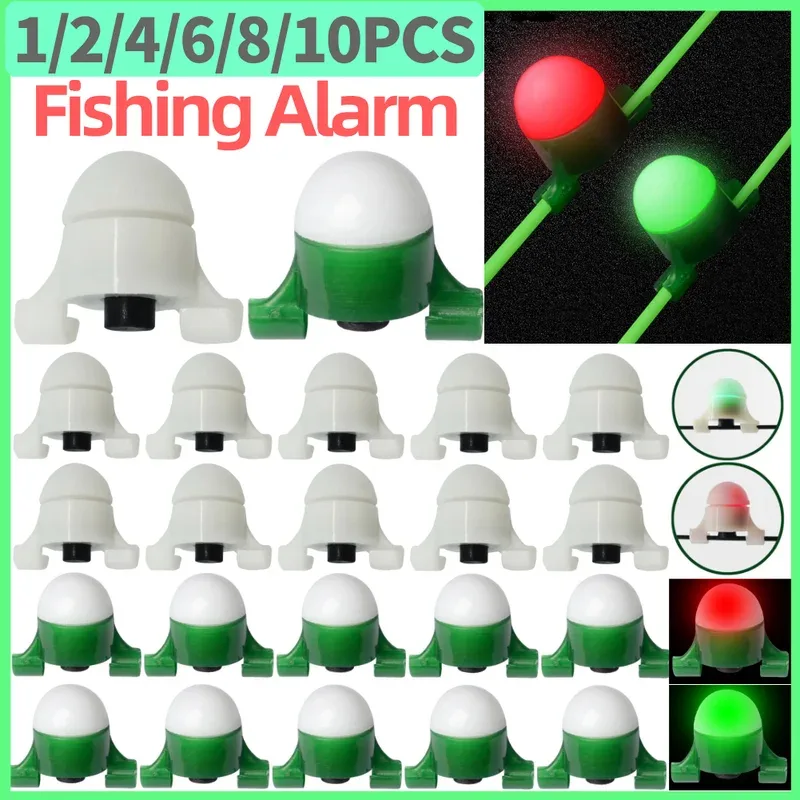 2-8pcs LED Night Fishing Alarm - Bite Alarm 评论和价格
