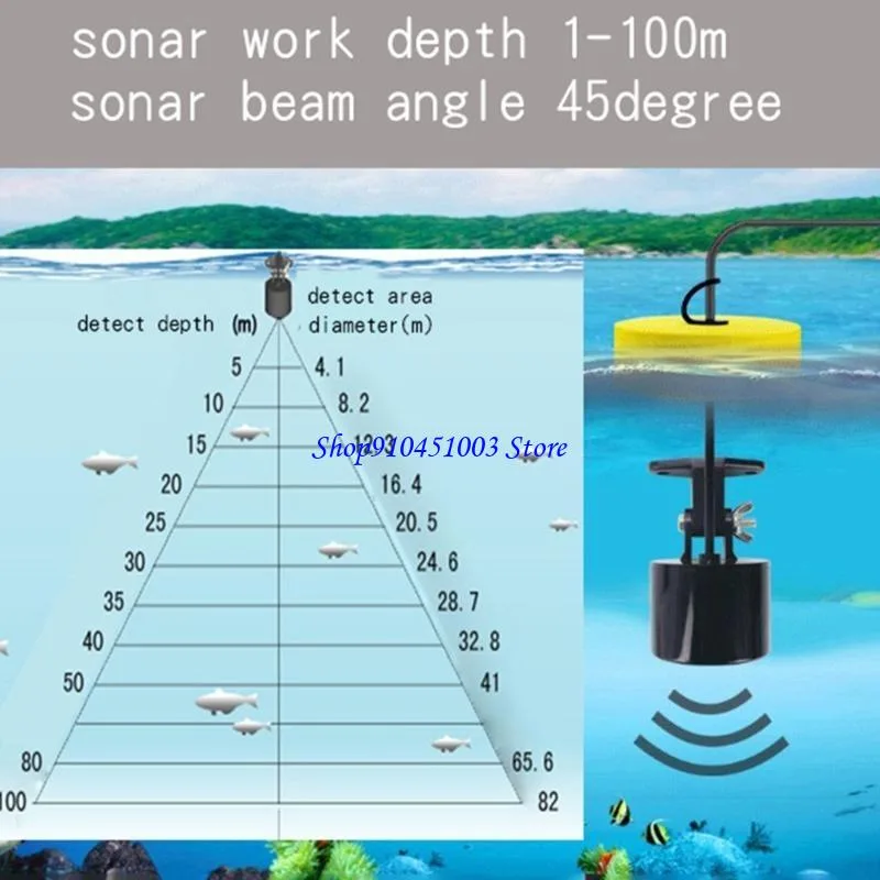 77HC Portable Fish Finders wit - Fishing Depth Finder 评论和价格