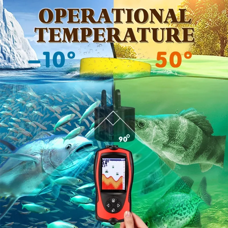 Wired fish finder high definit - Fish Finder 评论和价格