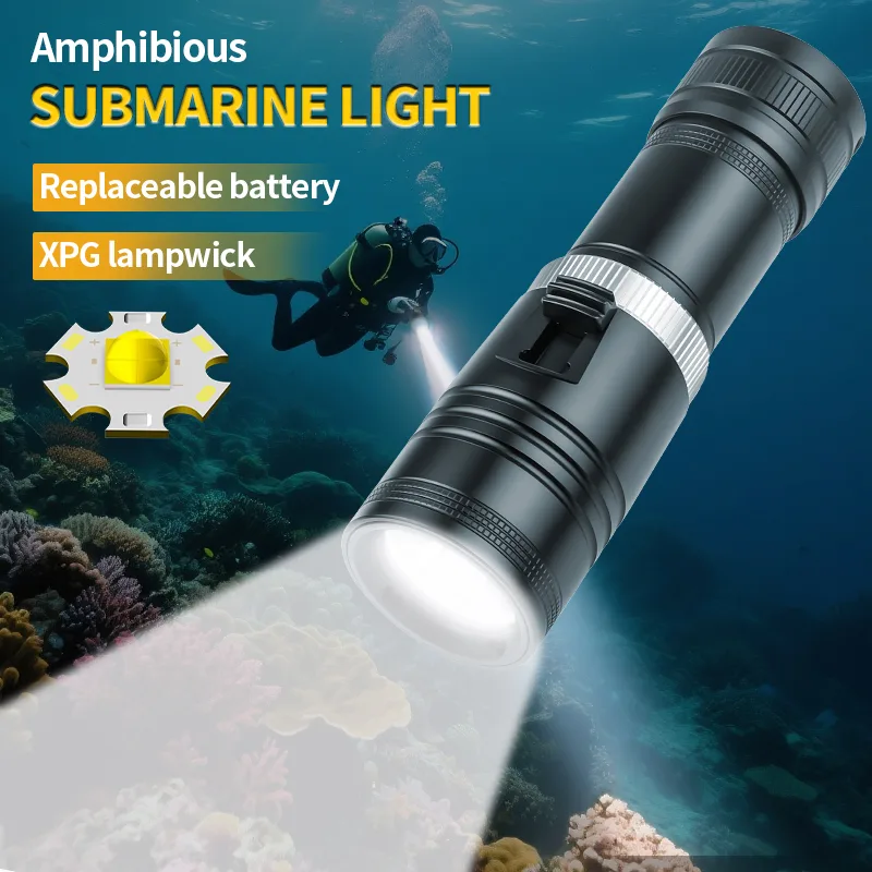 D117 Aluminum Waterproof IPX8  - Fishing Light 评论和价格