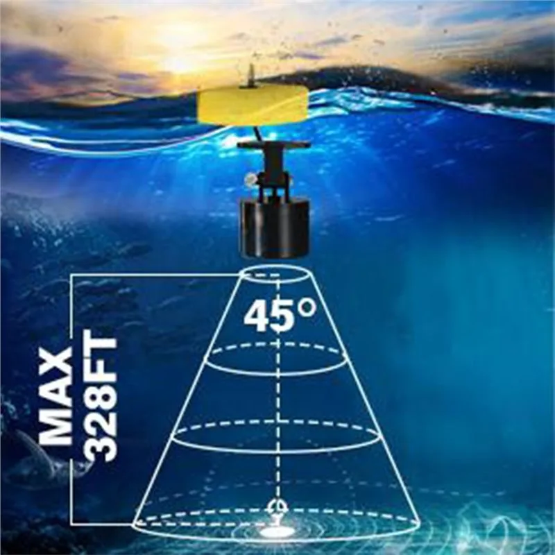ABHT-Kayak Portable Fish Depth - Fish Finder Transducer 评论和价格