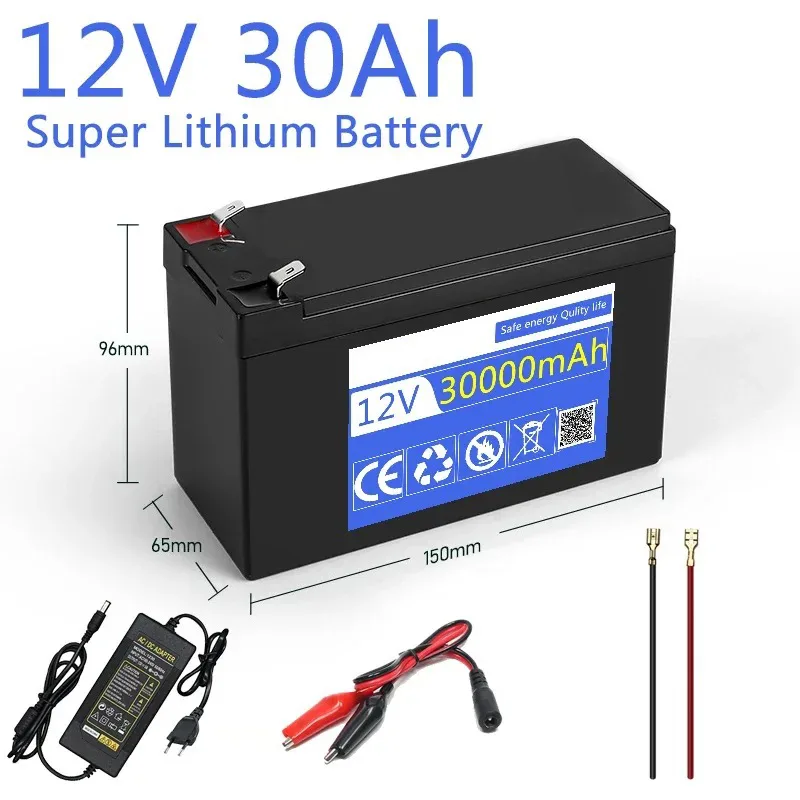 12V 30Ah Lithium 18650 Deep Cy - Fish Finder Charger 评论和价格