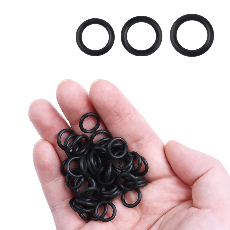 100 PCs Black Rubber O-Rings S - Bite Indicator 评论和价格