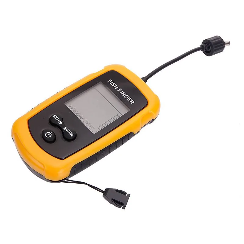 Alarm 100M Portable Sonar Fish - Fish Finder Transducer 评论和价格