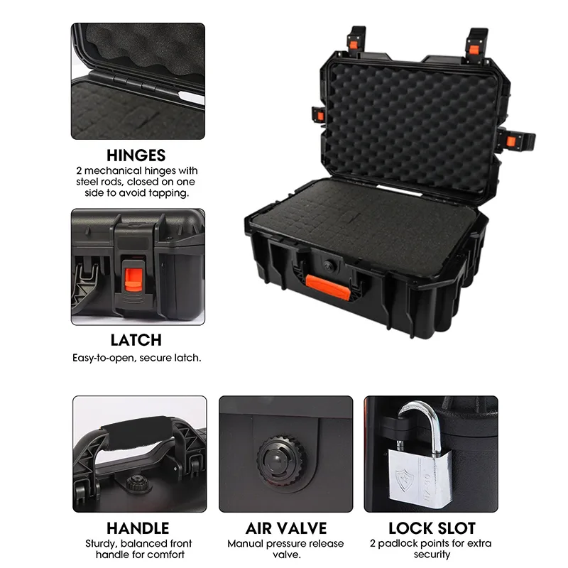 Pre Cut Foam Hard Case Waterpr - Fish Finder Case 评论和价格