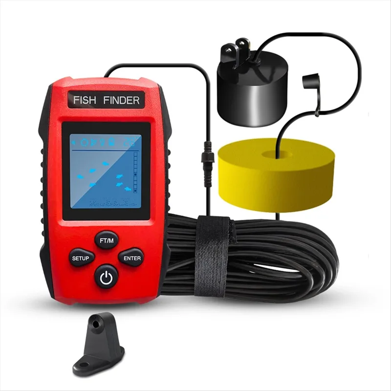 Color LCD Fish Finder Wired So - Fish Finder Transducer 评论和价格