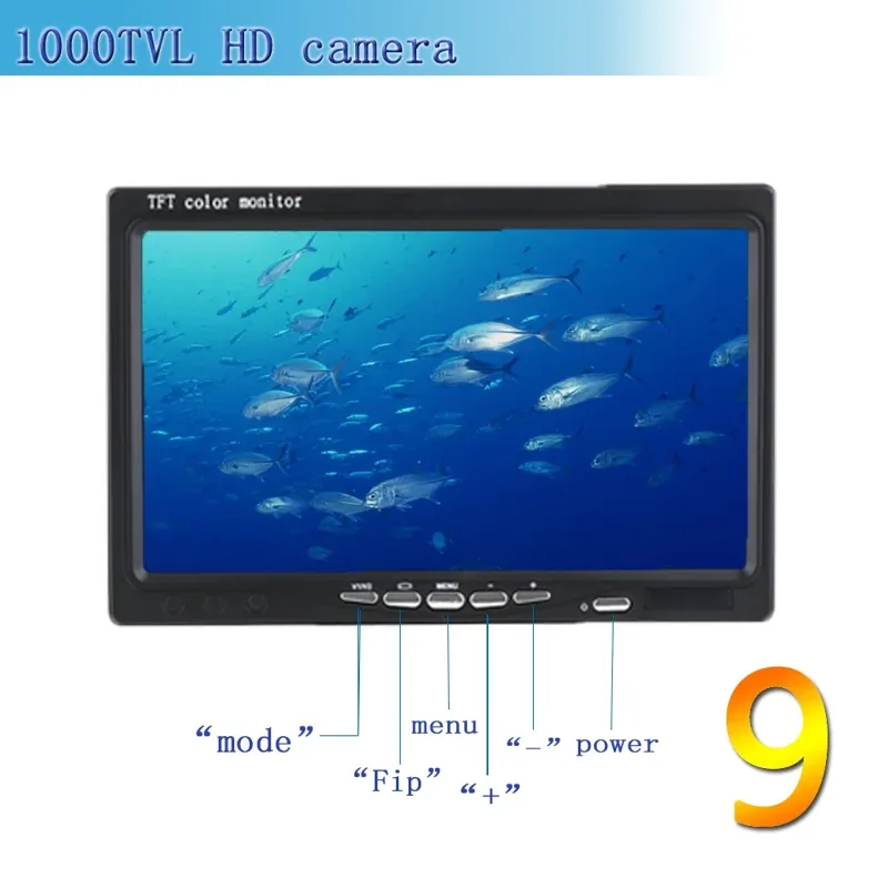 Fish finder F08A 9inch Underwa - Fishing Camera 评论和价格