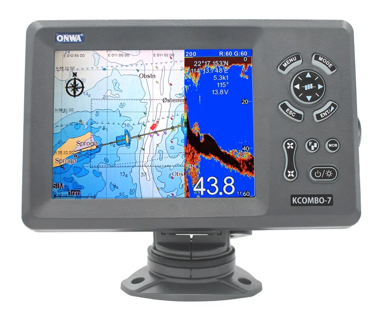 ONWA KCombo-7 7inch Marine GPS - Fish Finder 评论和价格
