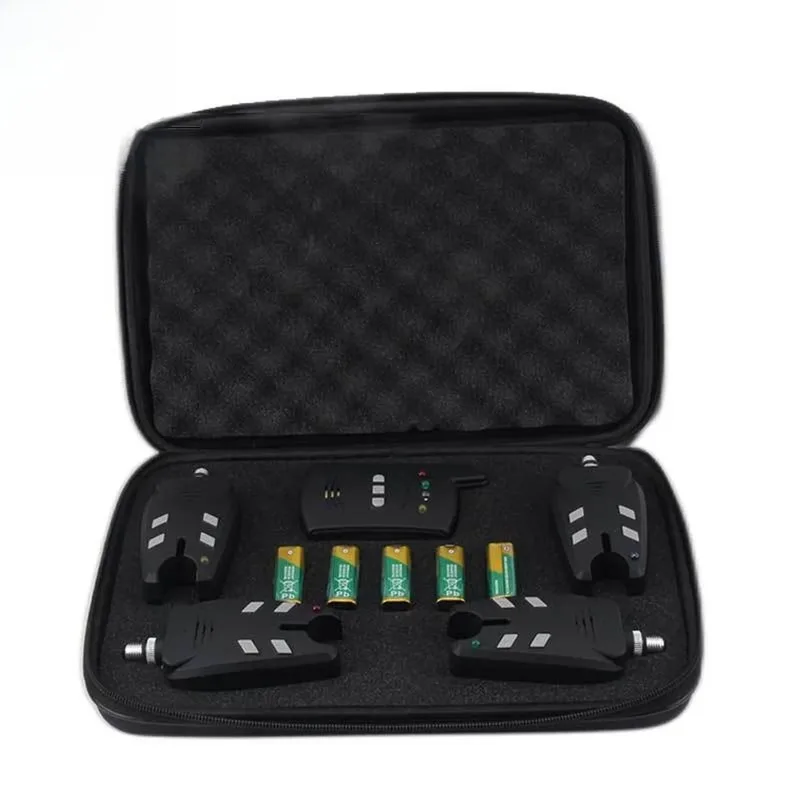 Fishing Alarm Set Box 1+4 With - Fish Alarm 评论和价格