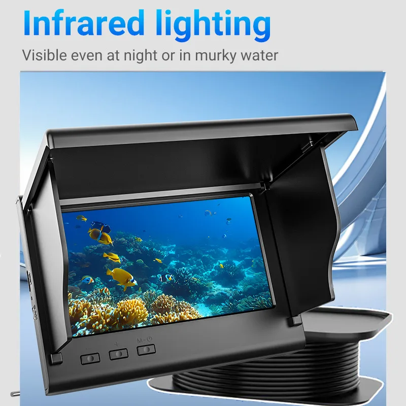 4.3 Inch Ice Fishing Camera Fi - Fish Finder Cable 评论和价格