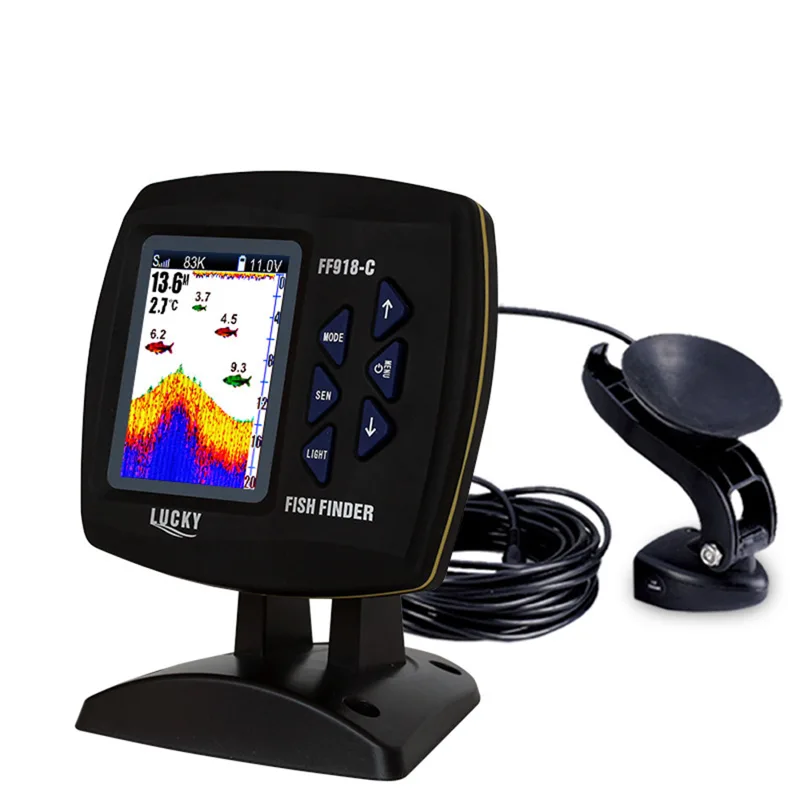 FF918-C100DS Color Screen Wire - Fishing Depth Finder 评论和价格