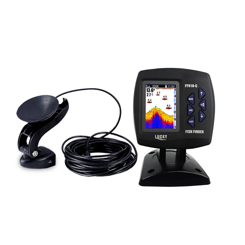 FF918-C100DS Color Screen Wire - Fishing Depth Finder 评论和价格
