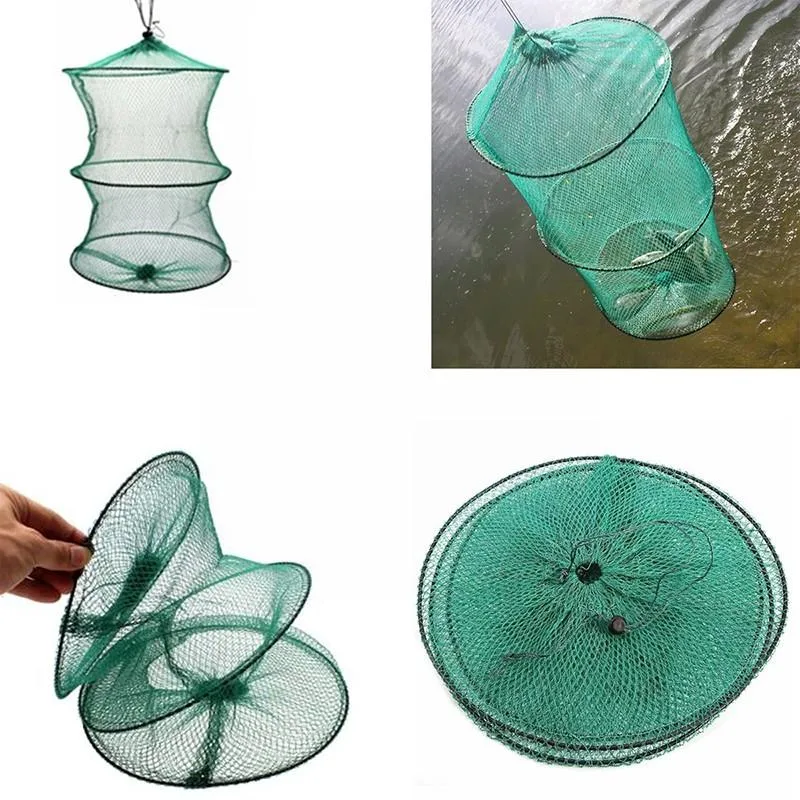 Folding Round Nylon Mesh Metal - Fishing Gps 评论和价格
